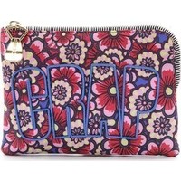 House of Holland Floral Nylon Pouch photo