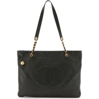 What Goes Around Comes Around Chanel Flat CC Tote (Previously Owned) photo